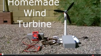 Homemade Wind Turbine